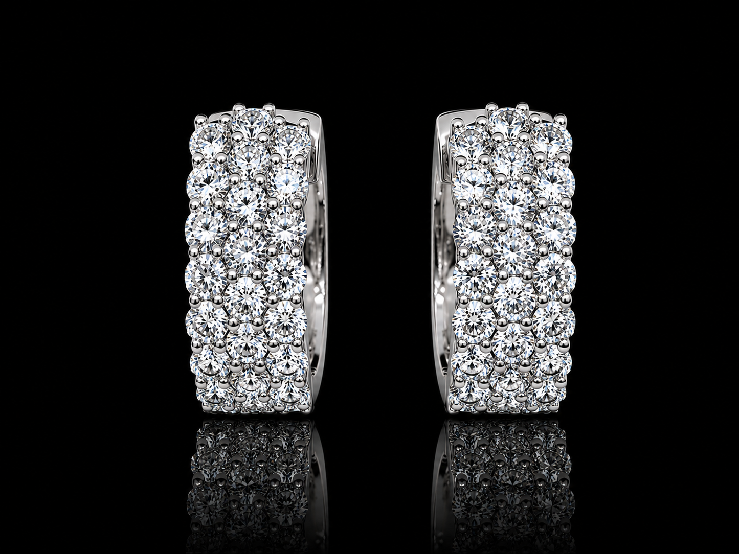 14K Rose Gold Lab Diamond Paper Clip Drop Earrings – 0.69 CTW VS–VVS F+ (Copy) superbell