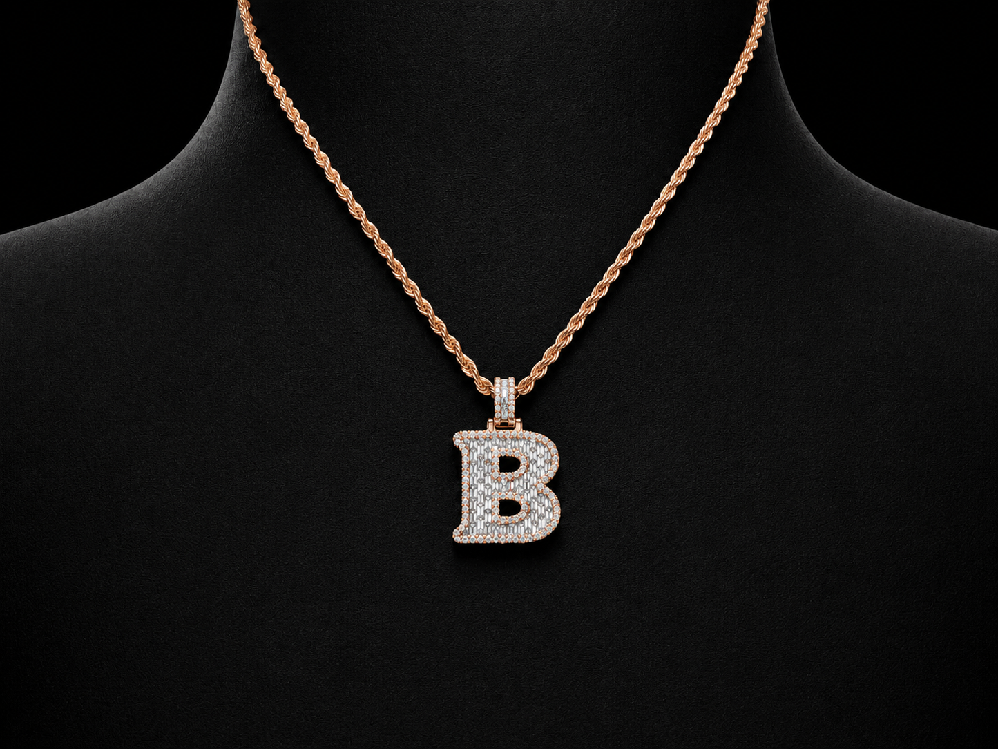 10K ROSE GOLD DIAMOND CROSS PENDANT (Copy) Angelica Jewellers