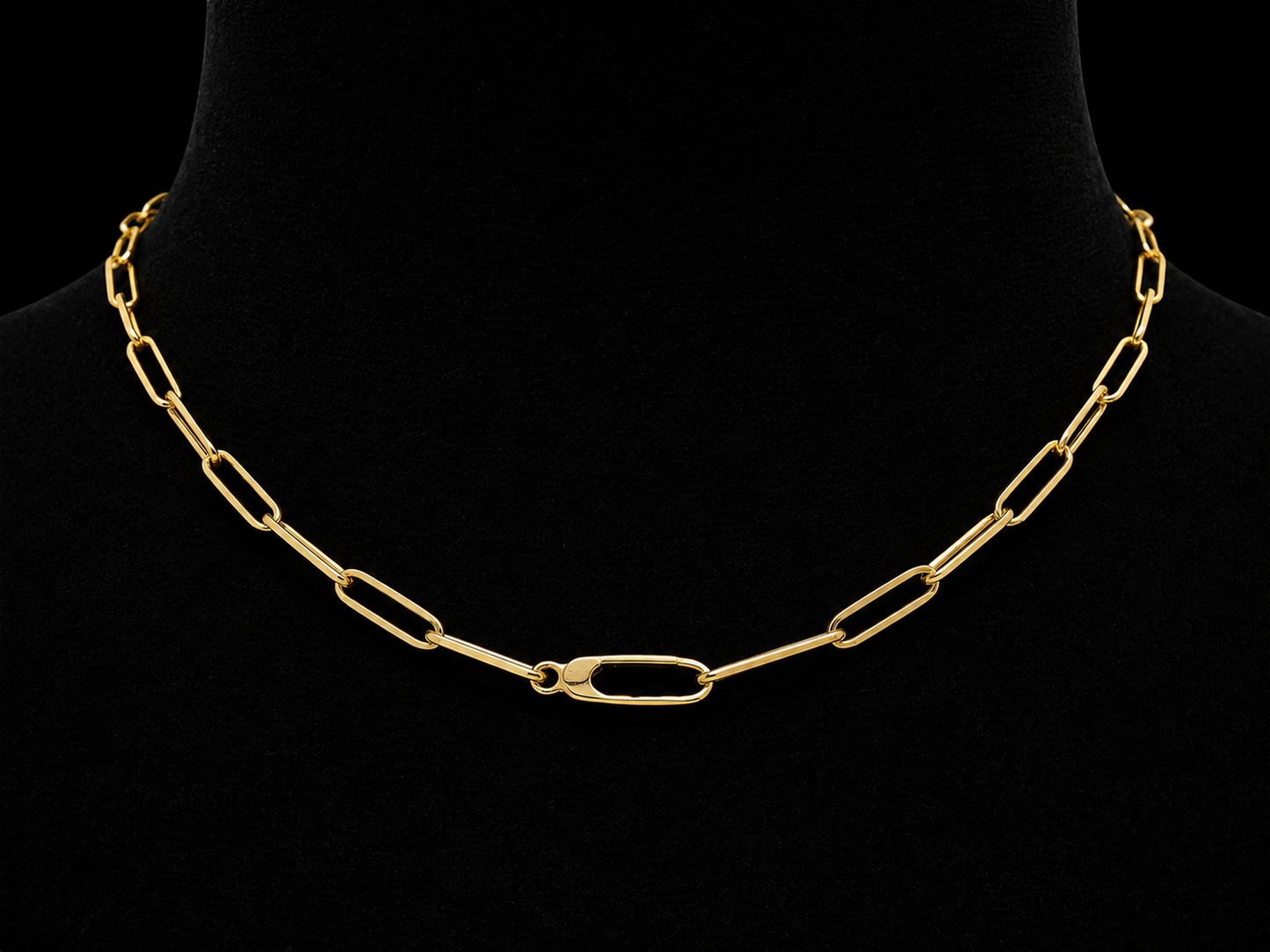14K Yellow Gold Evil Eye Cuban Chain Necklace | Natural Diamonds &amp; Blue Sapphires | 4mm Cuban Link (Copy) Angelica Jewellers
