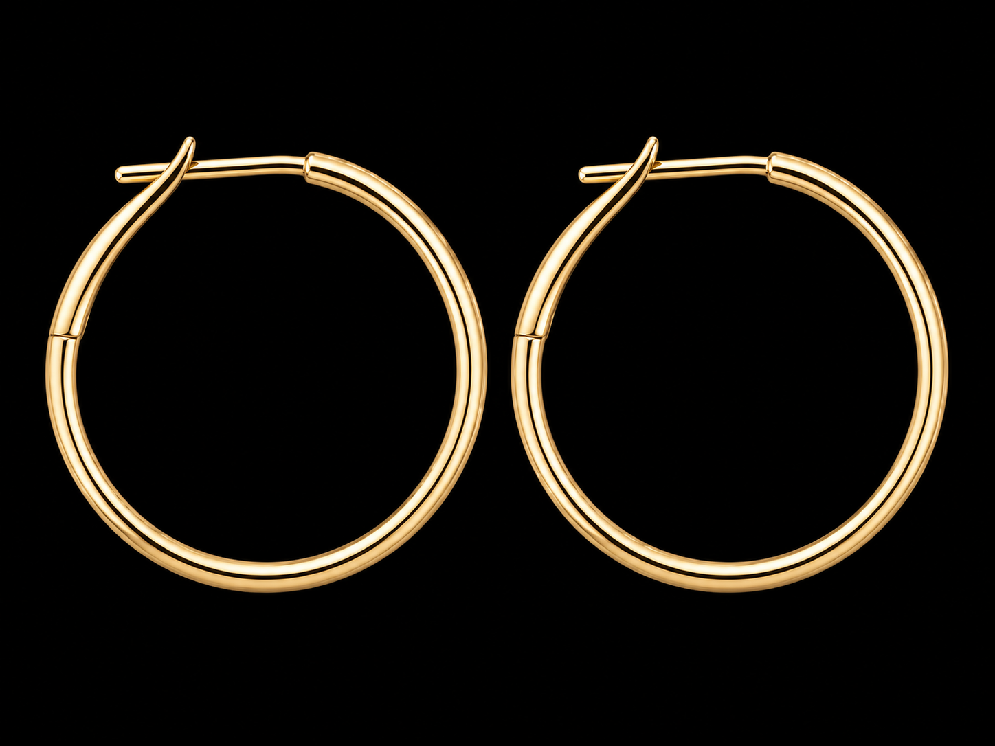 14KT Rose Gold Dangling Diamond Earrings – 0.27 CT Total SI/VS F-G Natural Diamonds, Pavé Diamond Stations, 78mm (Copy) superbell