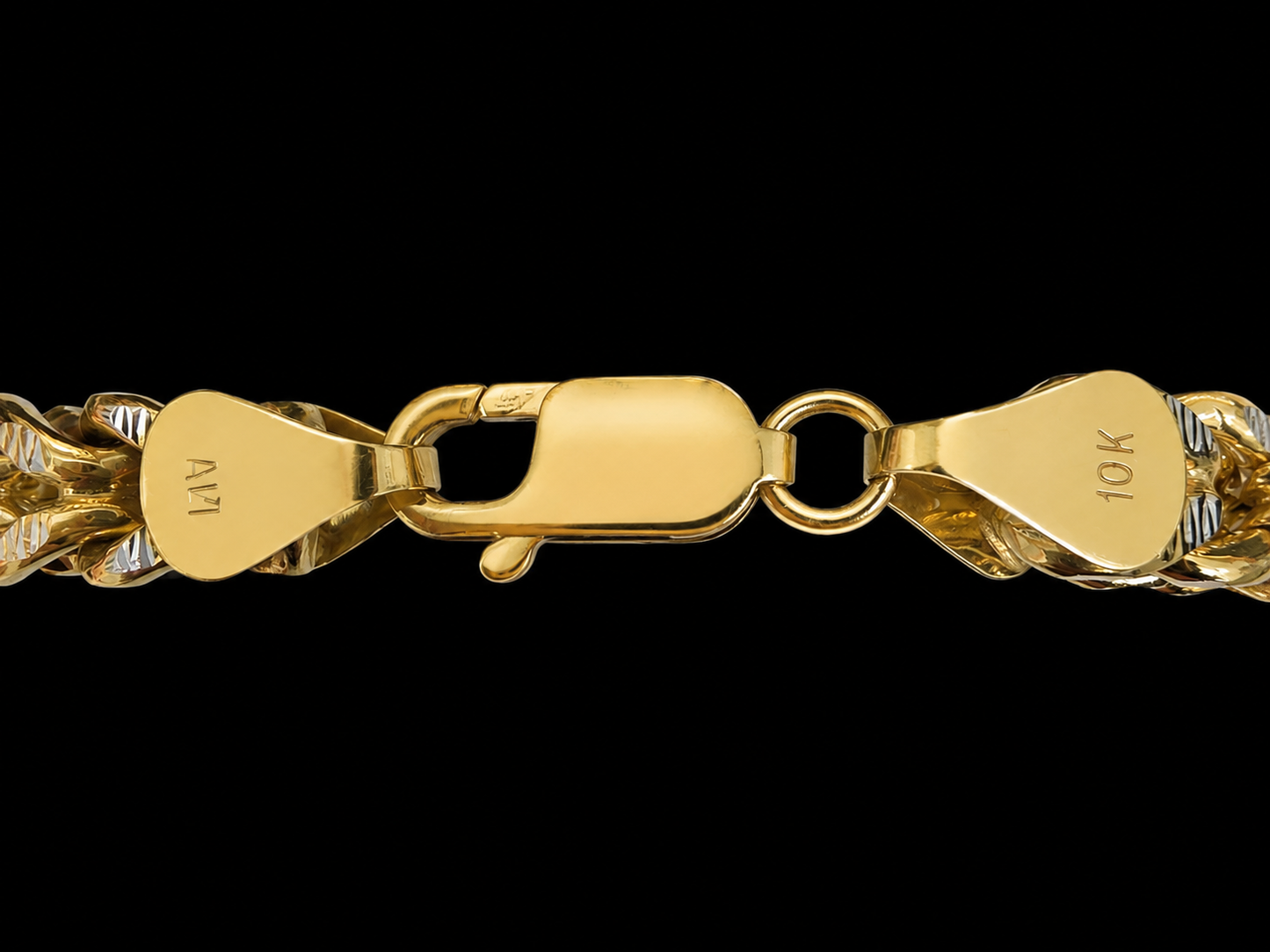 10K Solid Yellow Gold Handmade Cuban Link Bracelet – 14MM (Copy) Angelica Jewellers X Waves