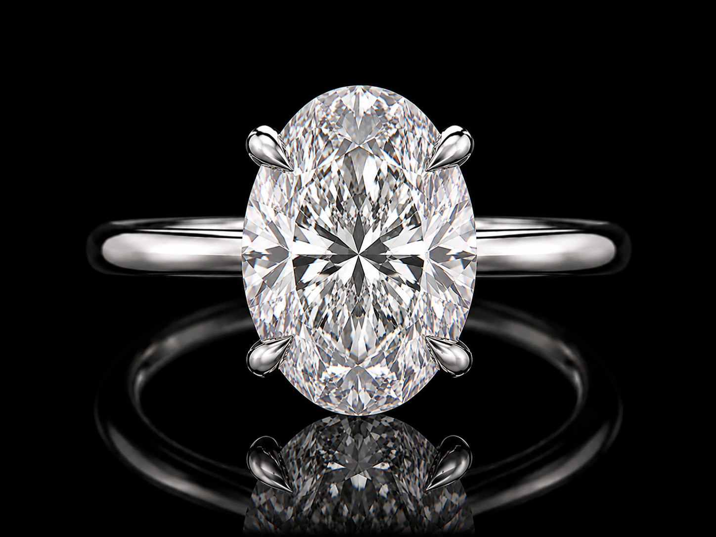 14K Yellow Gold Radiant Lab-Grown Diamond Engagement Ring – 3.05 CT E VVS2 IGI Certified | Hidden Diamond Halo (Copy) Angelica Jewellers
