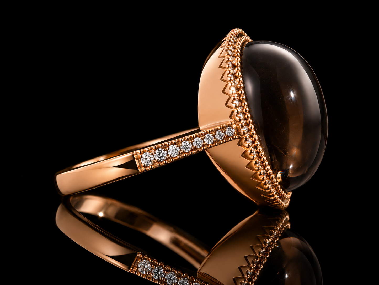 18K White Gold Trinity Pearl &amp; Diamond Ring (Copy) Angelica Jewellers