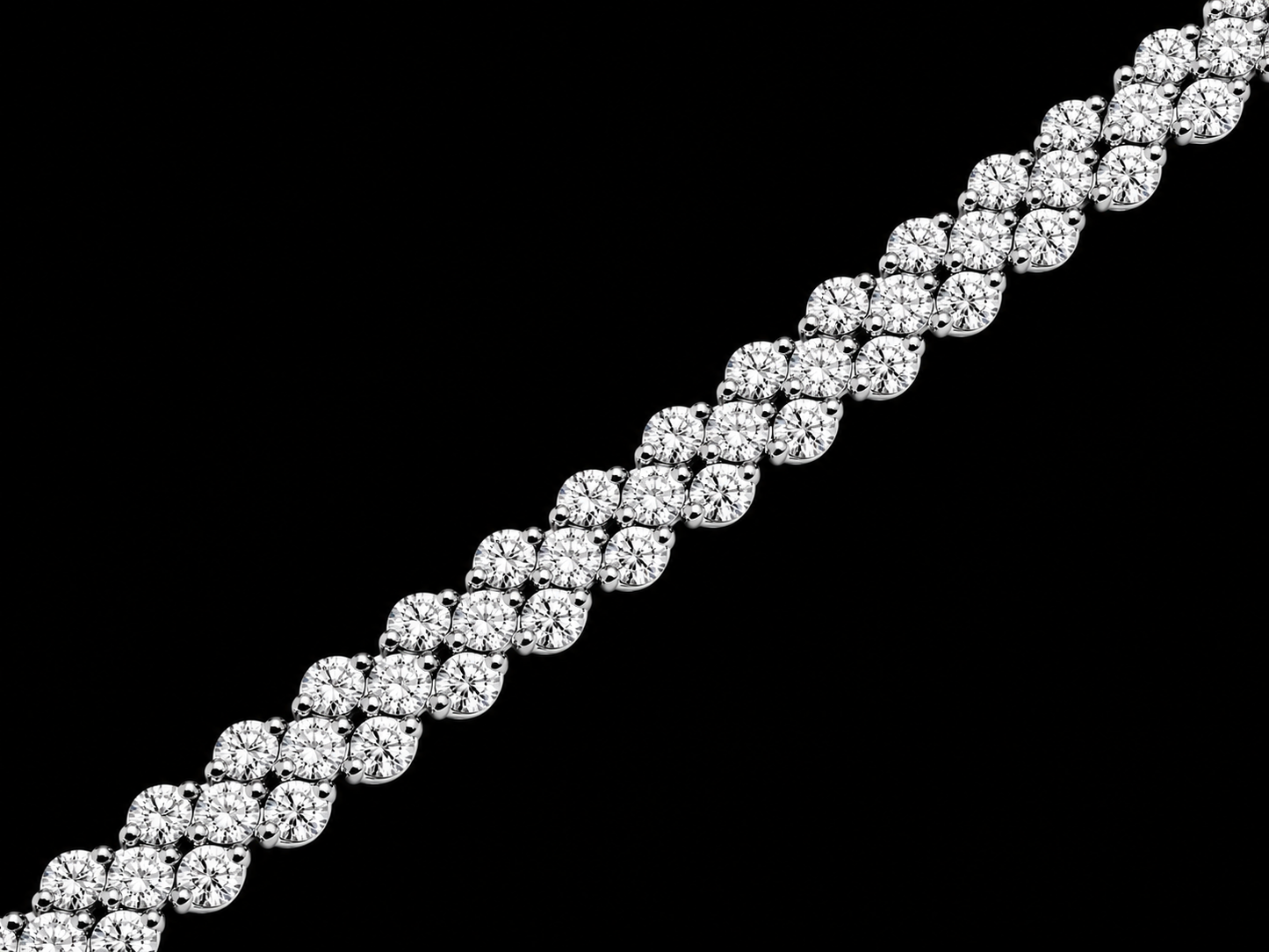 14K Yellow Gold Bezel-Set Lab Diamond Tennis Bracelet – 1.75 CTW (Copy) Angelica Jewellers