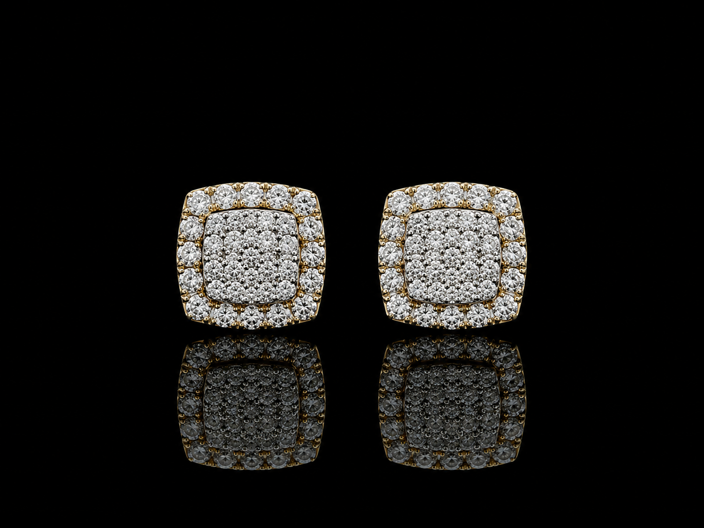 10K YELLOW GOLD DIAMOND EARRINGS Angelica Jewellers