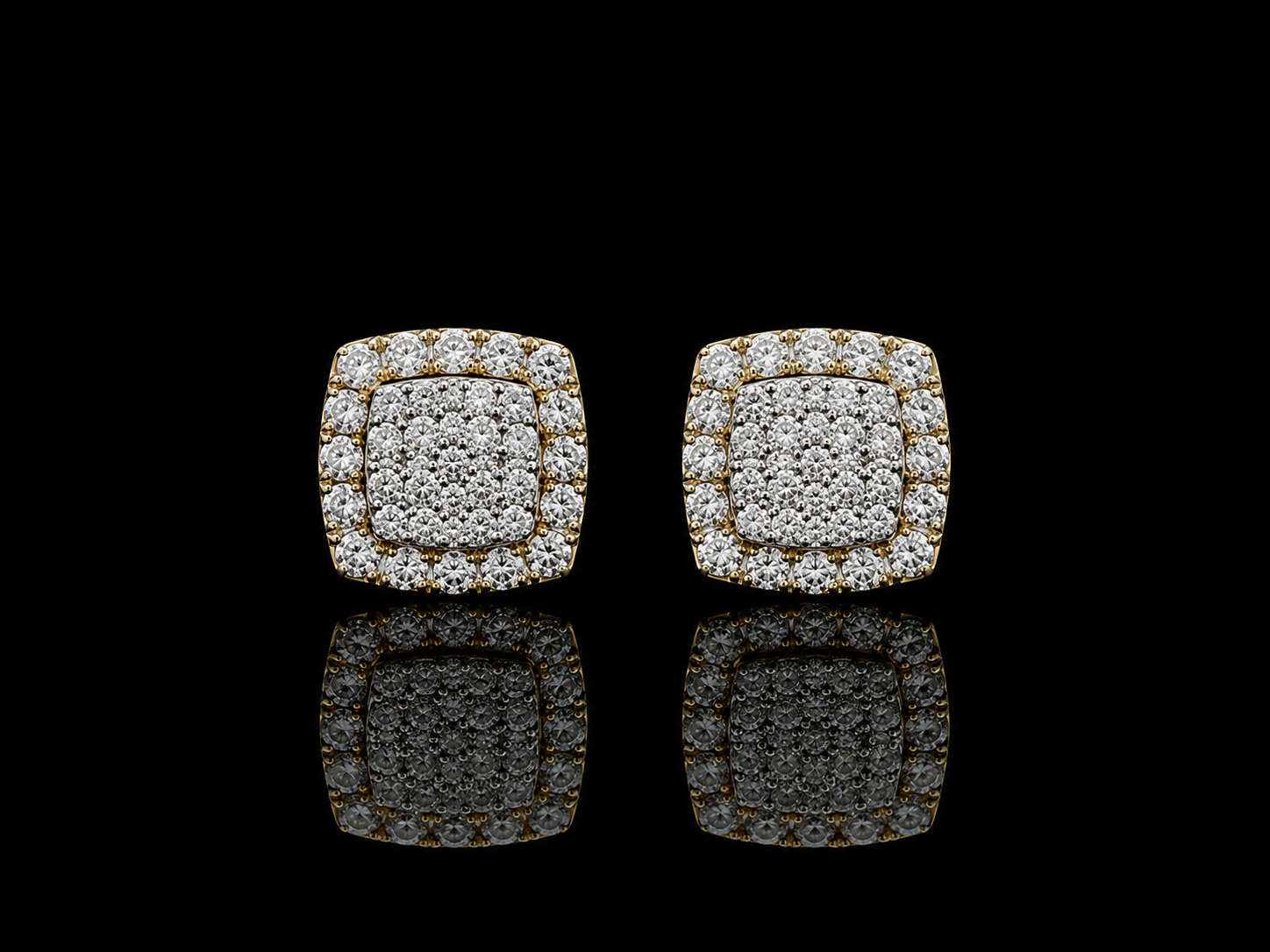 10K YELLOW GOLD DIAMOND EARRINGS Angelica Jewellers