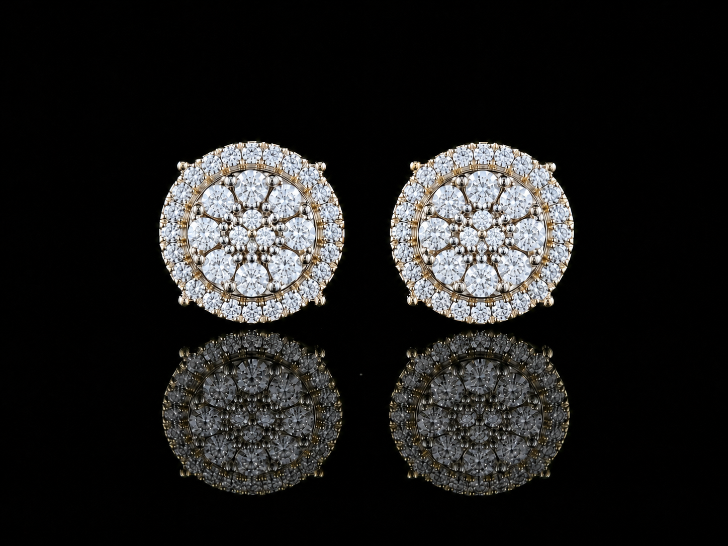 10K YELLOW GOLD DIAMOND EARRINGS Angelica Jewellers