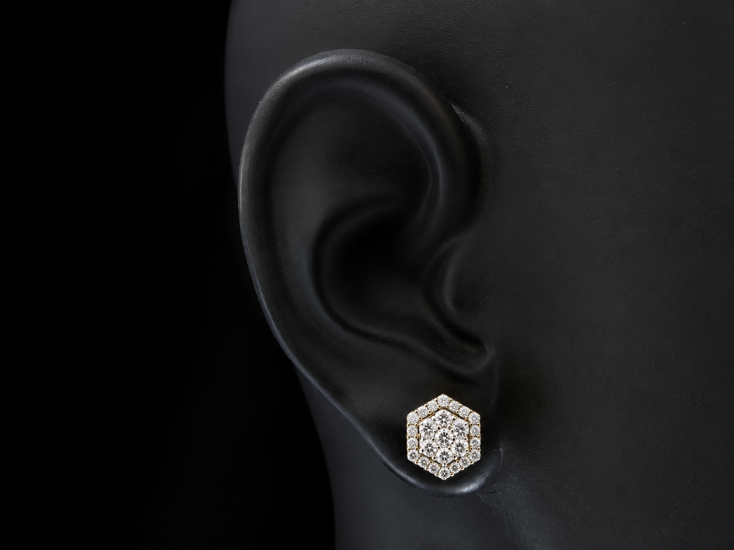 10K YELLOW GOLD DIAMOND EARRINGS Angelica Jewellers