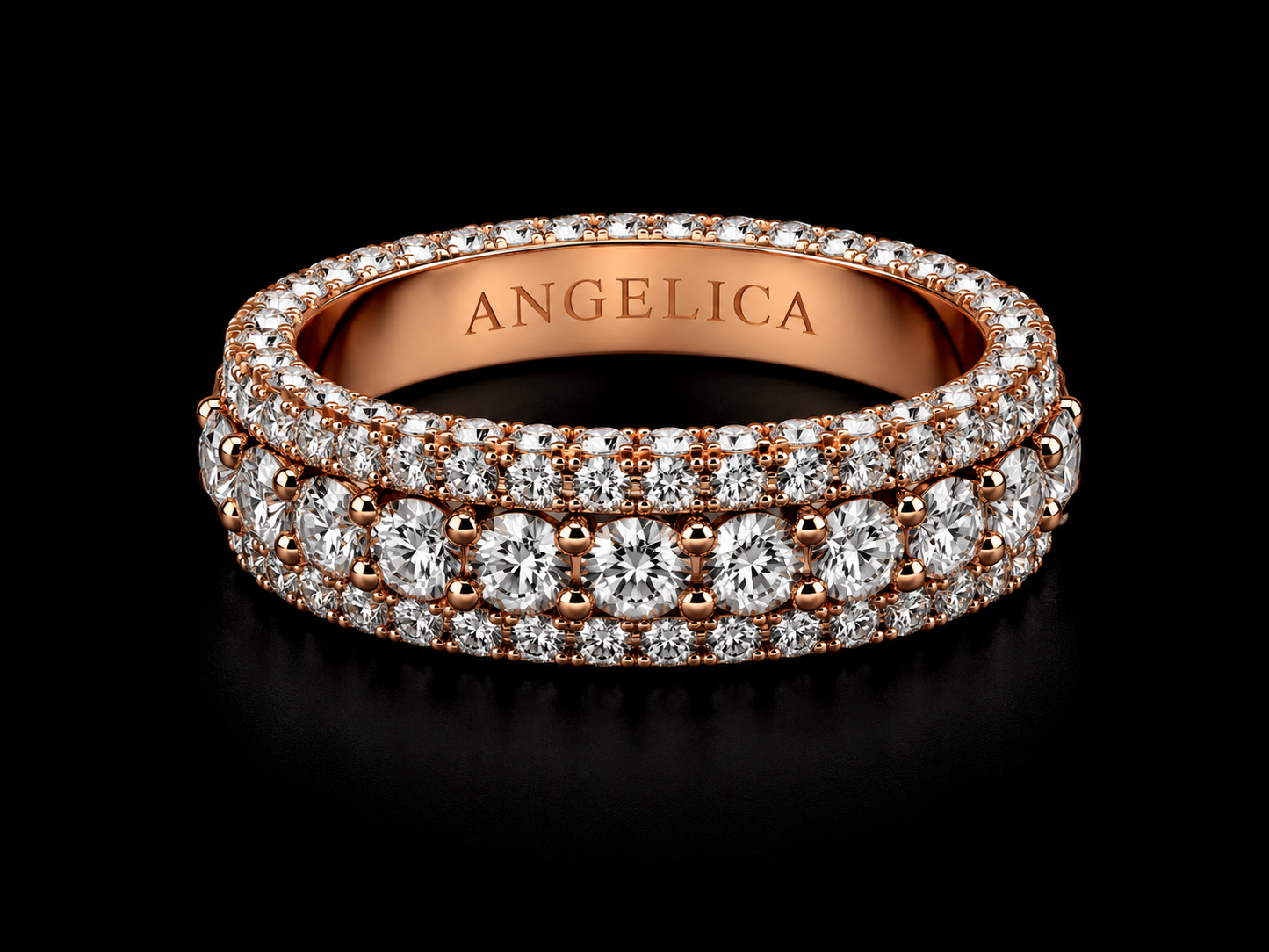 Angelica Eternal Radiance Diamond Band
