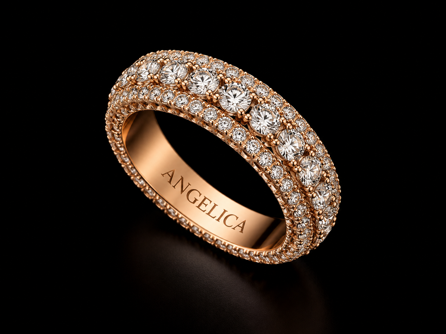 Angelica Eternal Radiance Diamond Band