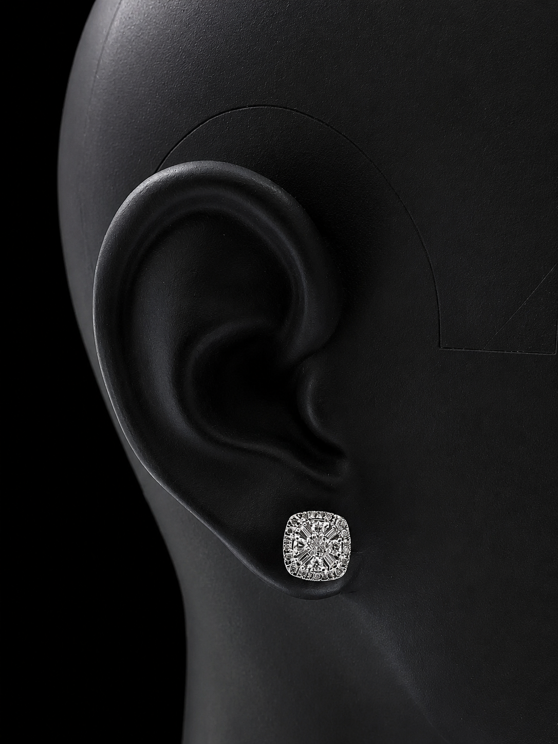 14K WHITE GOLD DIAMOND EARRINGS Angelica Jewellers