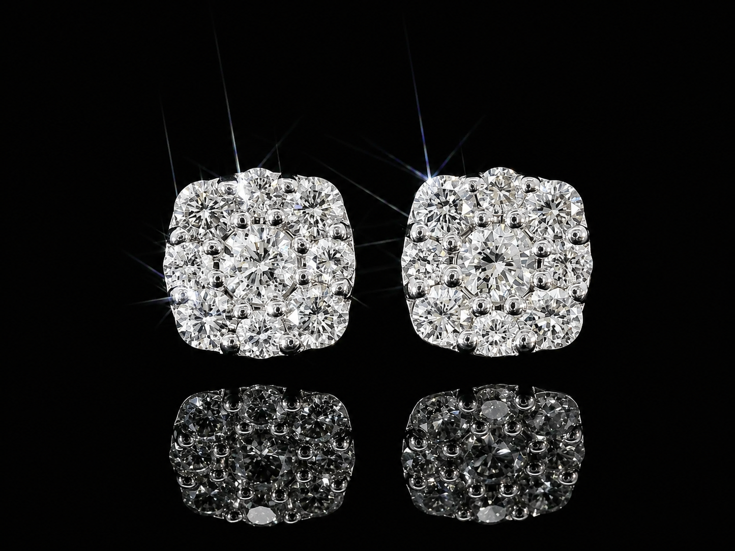14K YELLOW GOLD DIAMOND EARRING Angelica Jewellers