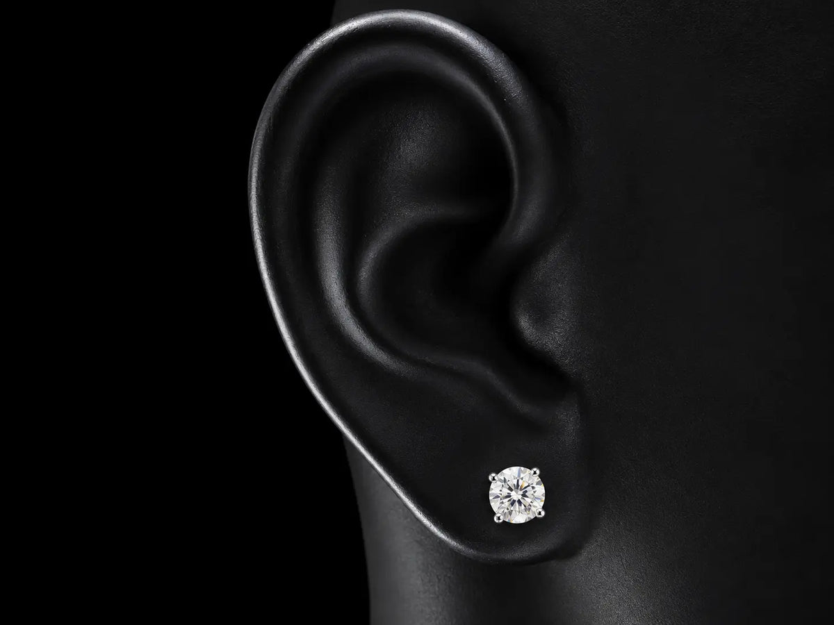 14K Gold 0.50CT T.D.W Lab Diamond Stud Earrings Angelica Jewellers