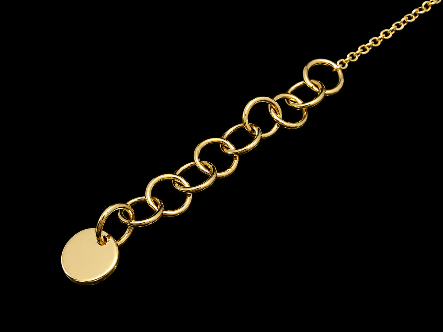 14K Yellow Gold 5 Butterflies Diamond Bracelet