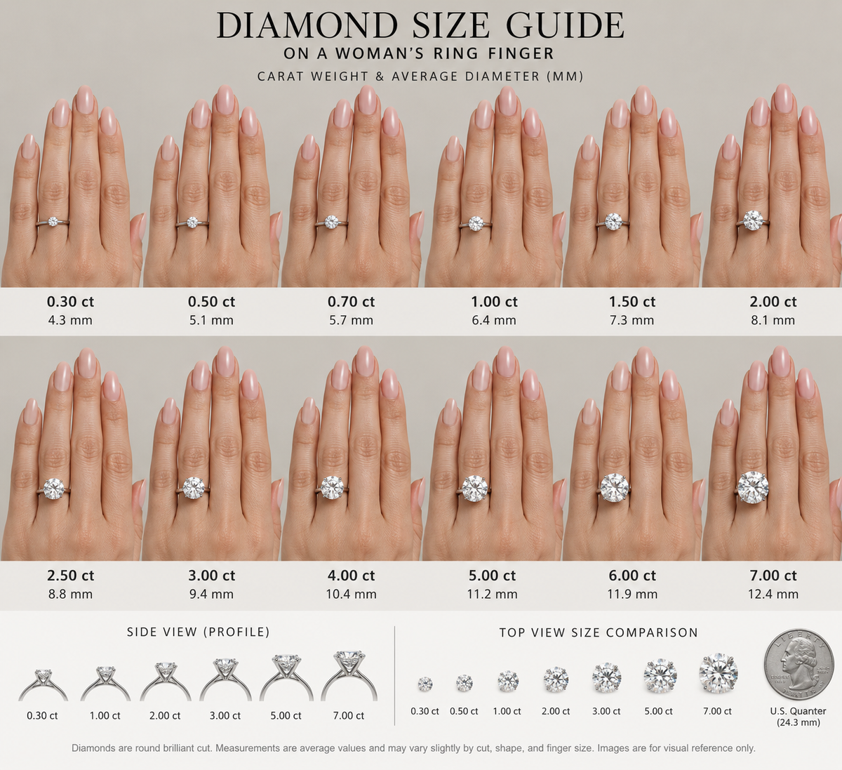 1.78 CTW Round Brilliant Diamond Twist Engagement Ring – 1.53 CT G VS1 Center