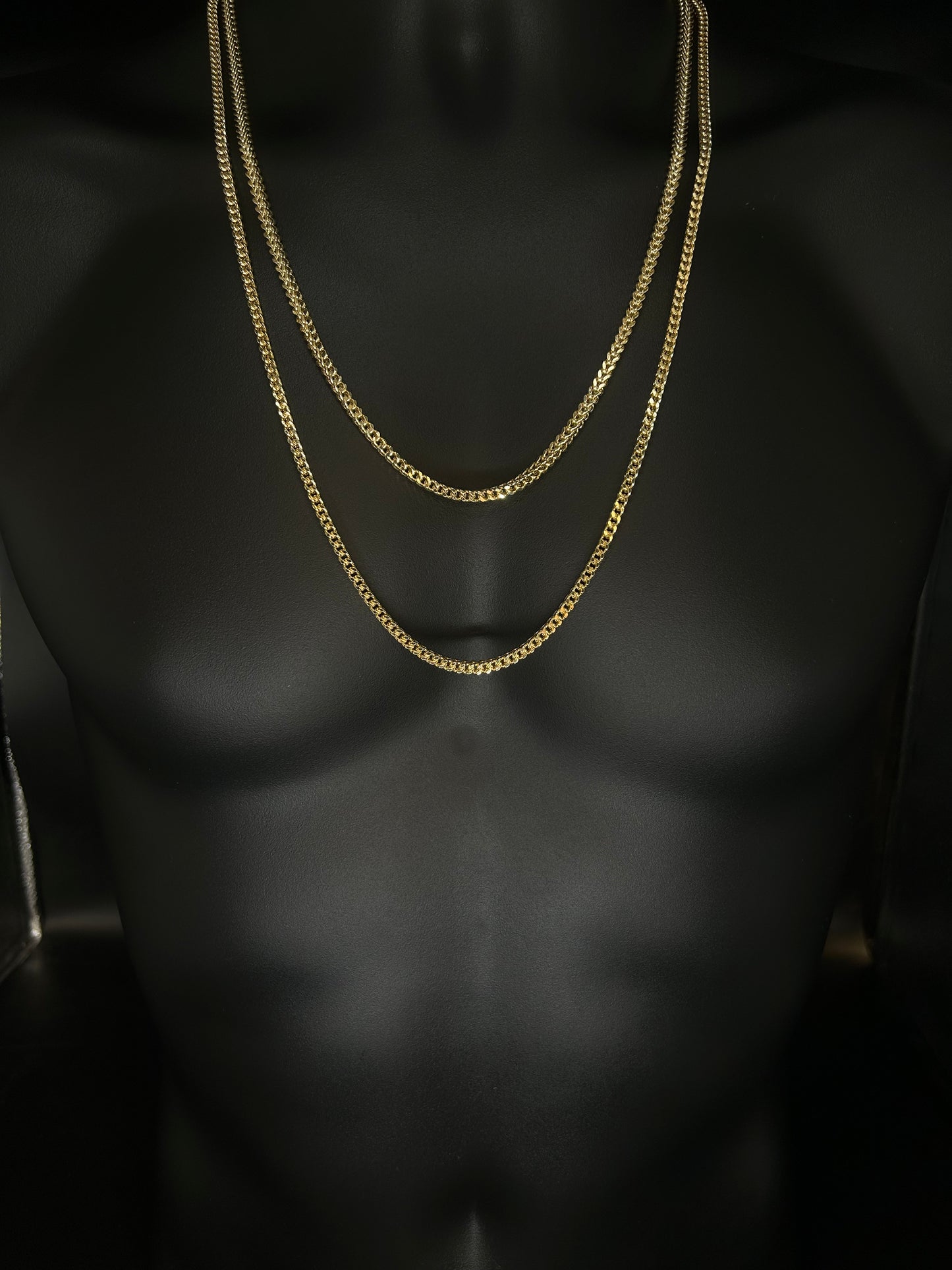 10K YELLOW GOLD FRANCO CHAIN 4mm