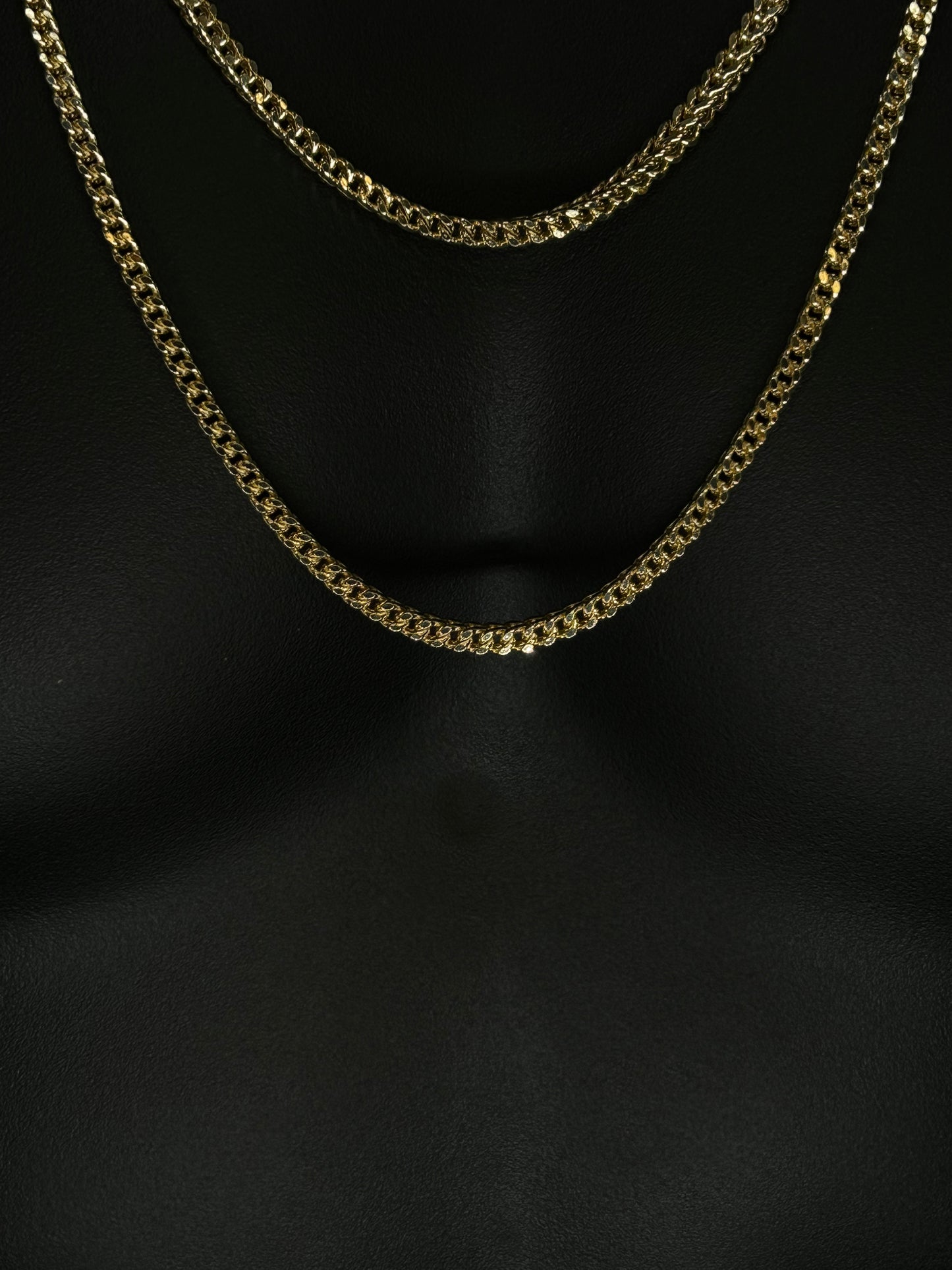 10K YELLOW GOLD FRANCO CHAIN 4mm