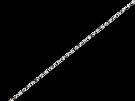 14K Gold 1.10 CTW Lab-Grown Diamond Tennis Bracelet – F+ VS–VVS – 6.5" Angelica Jewellers